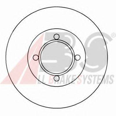 A.B.S. 15750OE гальмівний диск