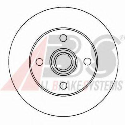 A.B.S. 15757 гальмівний диск