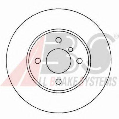 A.B.S. 15767OE гальмівний диск