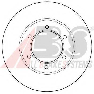 A.B.S. 15980OE гальмівний диск