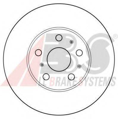 A.B.S. 16021 гальмівний диск