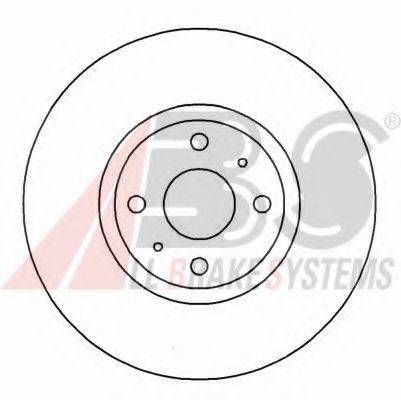 A.B.S. 16153 гальмівний диск