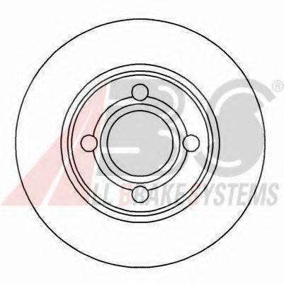A.B.S. 16201 гальмівний диск