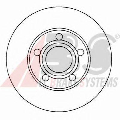 A.B.S. 16248 гальмівний диск