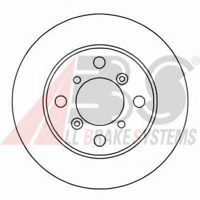 A.B.S. 16625 гальмівний диск