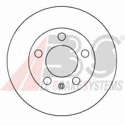A.B.S. 16883OE гальмівний диск