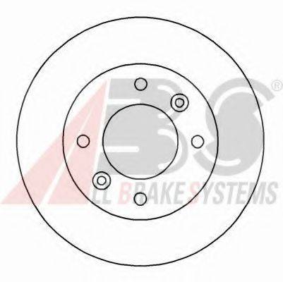 A.B.S. 16936OE гальмівний диск