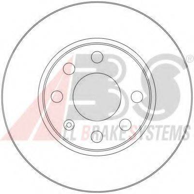 A.B.S. 17352OE гальмівний диск