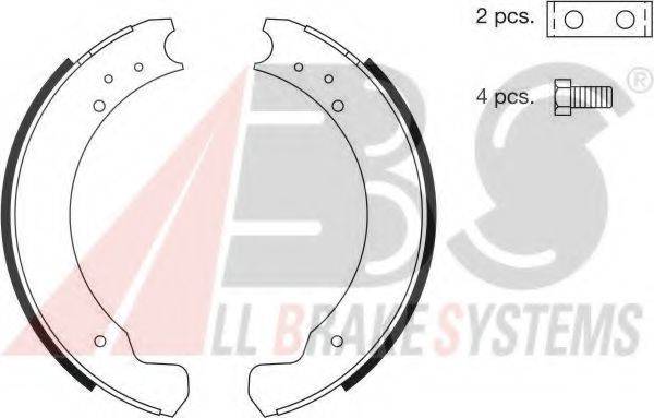 A.B.S. 8619 Комплект гальмівних колодок