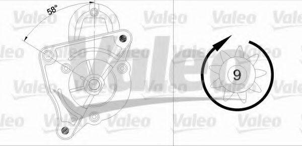 VALEO 433321 Стартер