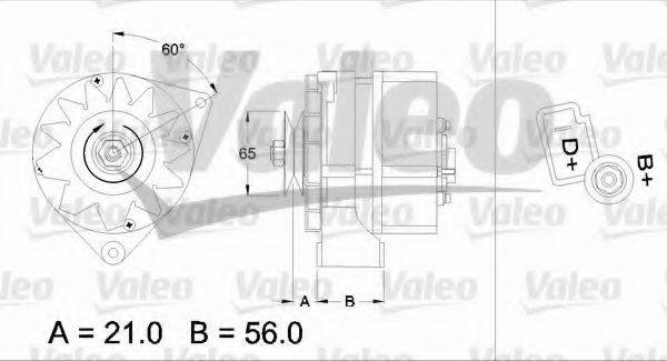 VALEO 436153 Генератор