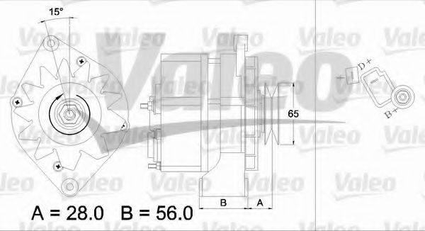 VALEO 436160 Генератор