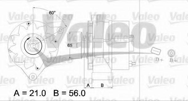 VALEO 436298 Генератор