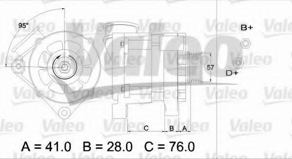 VALEO 436333 Генератор