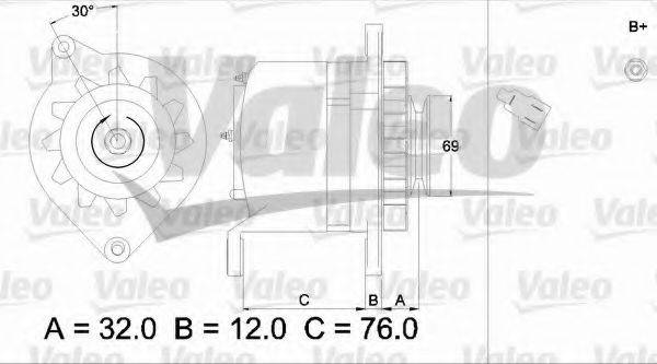 VALEO 436526 Генератор