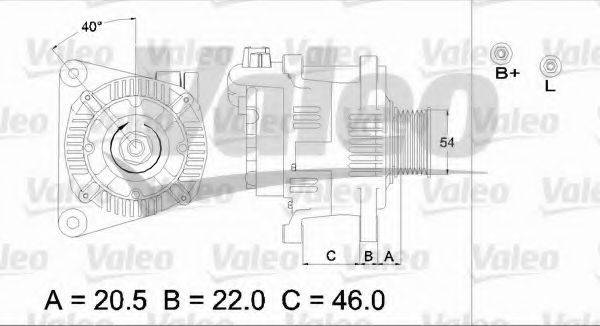 VALEO 437139 Генератор