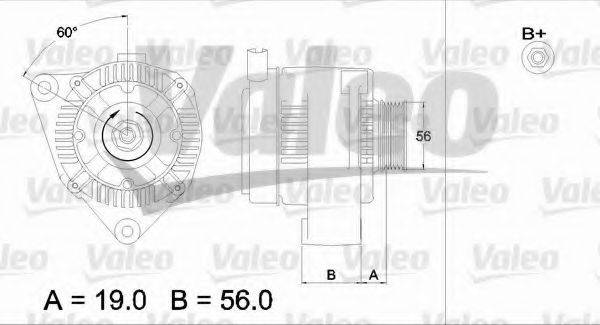 VALEO 437185 Генератор