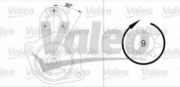 VALEO 455529 Стартер