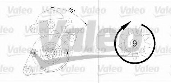 VALEO 455578 Стартер