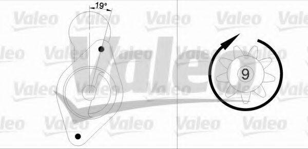 VALEO 455586 Стартер