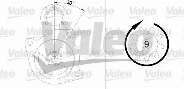 VALEO 455618 Стартер