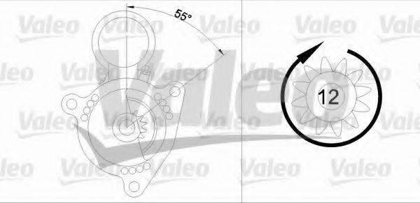 VALEO 455627 Стартер