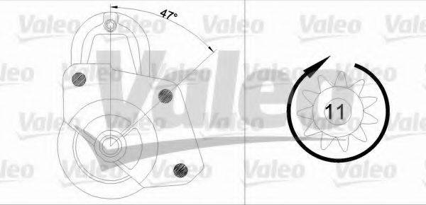 VALEO 455698 Стартер