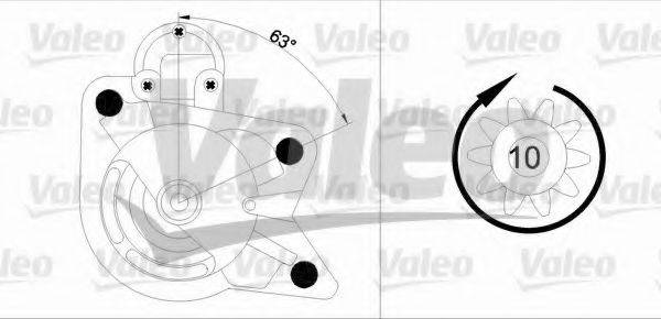 VALEO 455978 Стартер