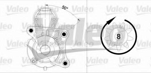 VALEO 458179 Стартер