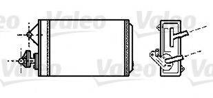 VALEO 734545 Теплообмінник, опалення салону