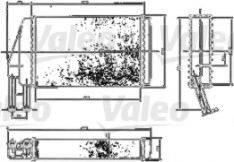 VALEO 883453 Теплообмінник, опалення салону
