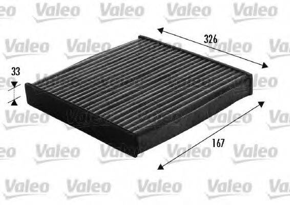 VALEO 698748 Фільтр, повітря у внутрішньому просторі