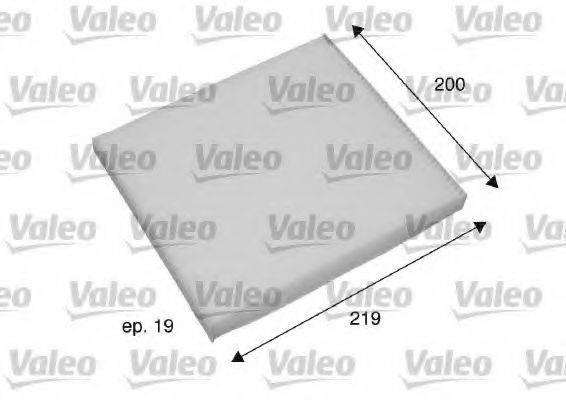 VALEO 698795 Фільтр, повітря у внутрішньому просторі