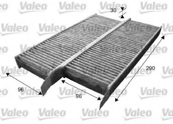 VALEO 715555 Фільтр, повітря у внутрішньому просторі