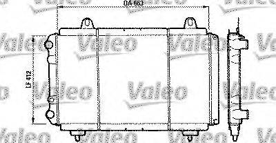 VALEO 730004 Радіатор, охолодження двигуна