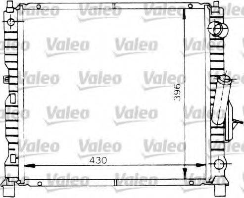 VALEO 730969 Радіатор, охолодження двигуна