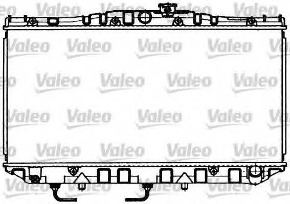 VALEO 731096 Радіатор, охолодження двигуна