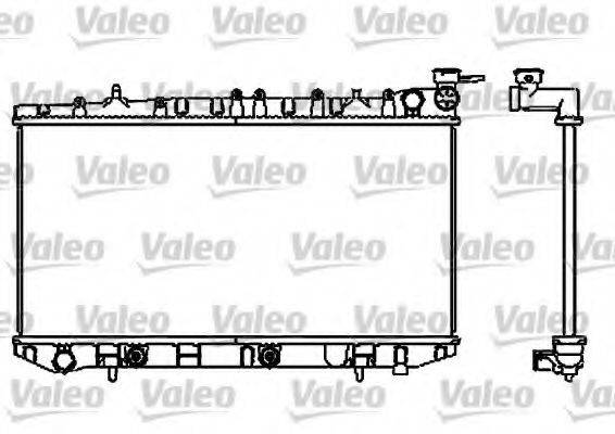 VALEO 731662 Радіатор, охолодження двигуна