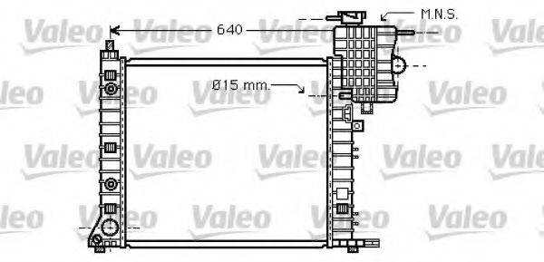 VALEO 734668 Радіатор, охолодження двигуна