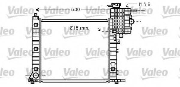 VALEO 734749 Радіатор, охолодження двигуна