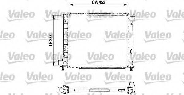 VALEO 810983 Радіатор, охолодження двигуна