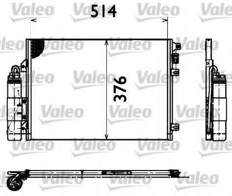 VALEO 817428 Конденсатор, кондиціонер