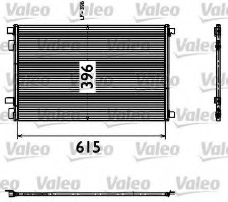 VALEO 817608 Конденсатор, кондиціонер