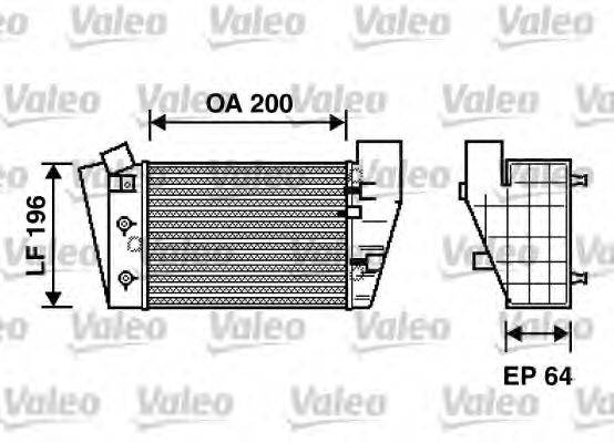 VALEO 817869 Інтеркулер