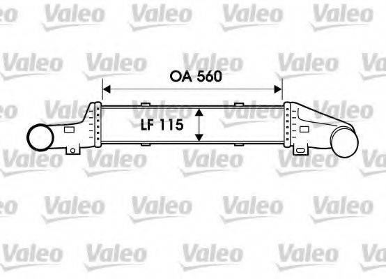 VALEO 817907 Інтеркулер