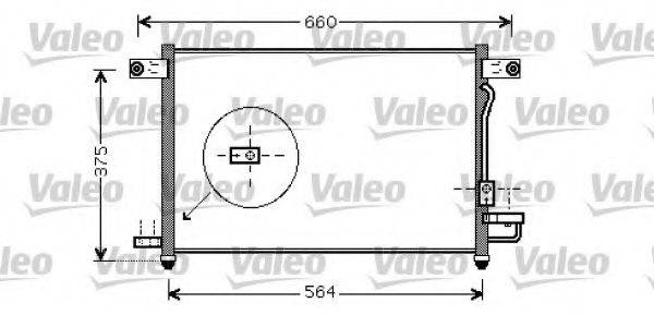 VALEO 818061 Конденсатор, кондиціонер