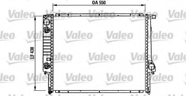 VALEO 819269 Радіатор, охолодження двигуна