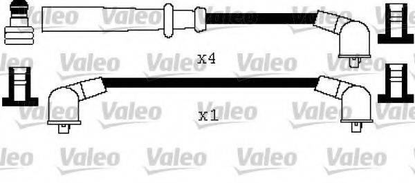 VALEO 346436 Комплект дротів запалювання