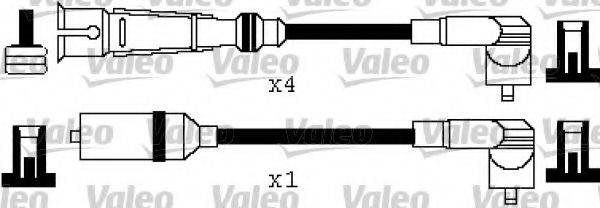 VALEO 346362 Комплект дротів запалювання