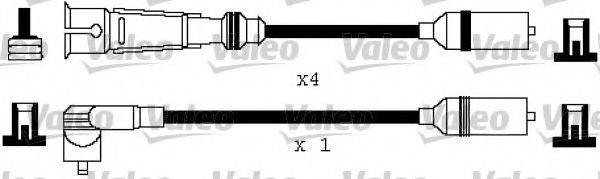 VALEO 346111 Комплект дротів запалювання